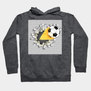 Soccer Ball - Break The Wall Hoodie